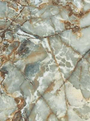 Глянцевая плитка с золотыми кристаллами GOLDEN EMERALD, 60x120 cm, TS